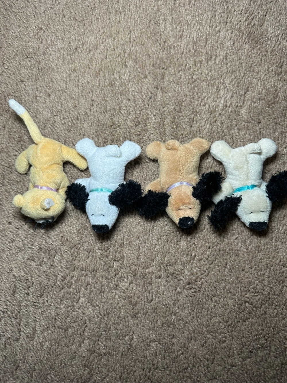 Manhattan Toy Company Nursing Nana Replacement Plush Kitten Puppy Magnetic Lot 4